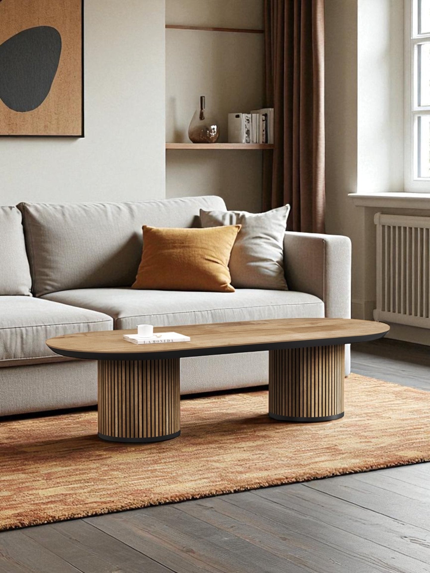 Table basse ovale Toscane