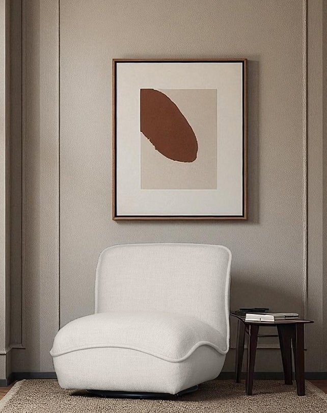 Fauteuil pivotant Wendall