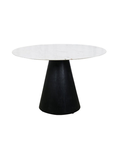 Table de salle à manger Cousteau (piètement noir)