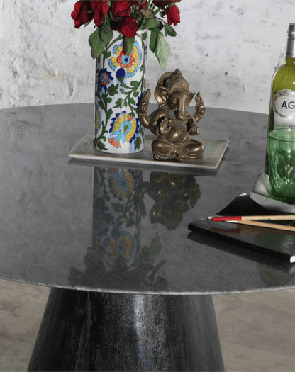 Table de salle à manger Cousteau (piètement noir)