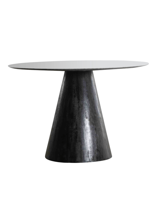 Table de salle à manger Cousteau (piètement noir)