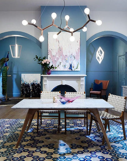 Table de salle à manger rectangulaire Fitzroy