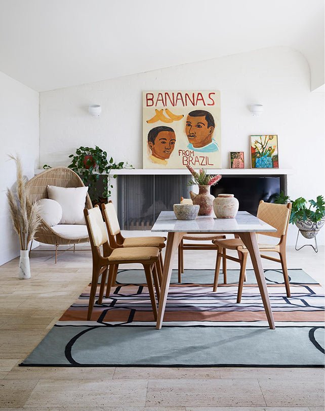 Table de salle à manger rectangulaire Fitzroy