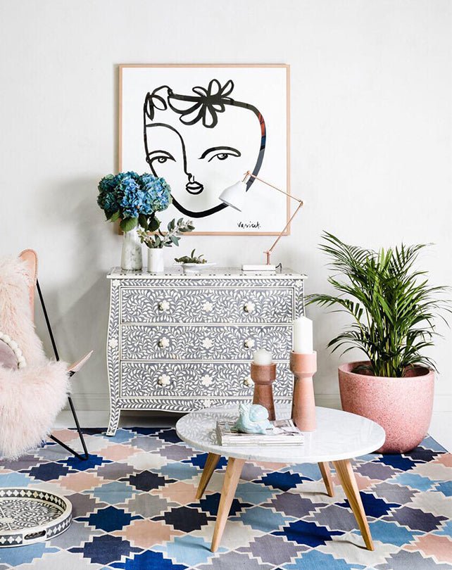 Table basse ronde Fitzroy