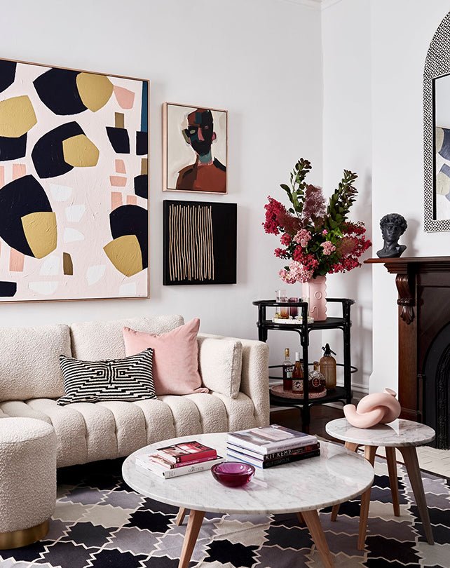 Table basse ronde Fitzroy