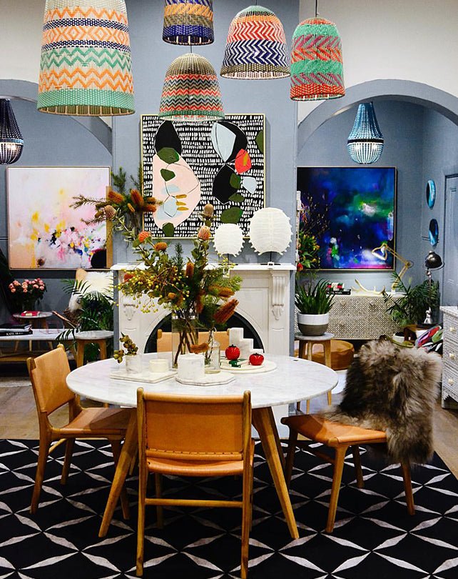 Table de salle à manger ronde Fitzroy