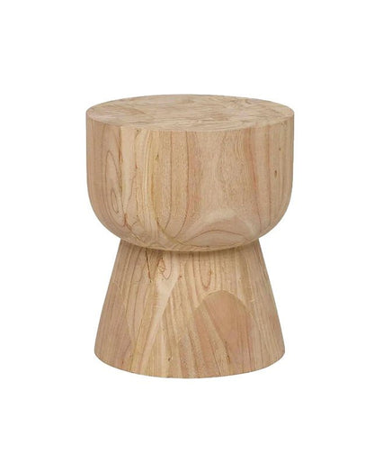Tabouret en forme de sablier