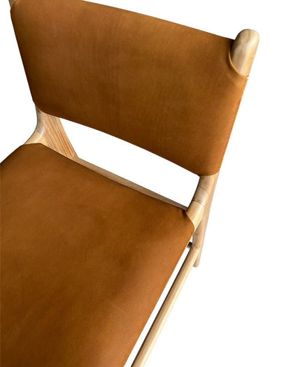 Tabouret de bar Maya Plush avec dossier