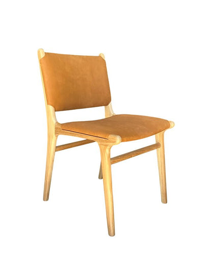 Chaise de salle à manger Maya Plush (Nubuck Camel)