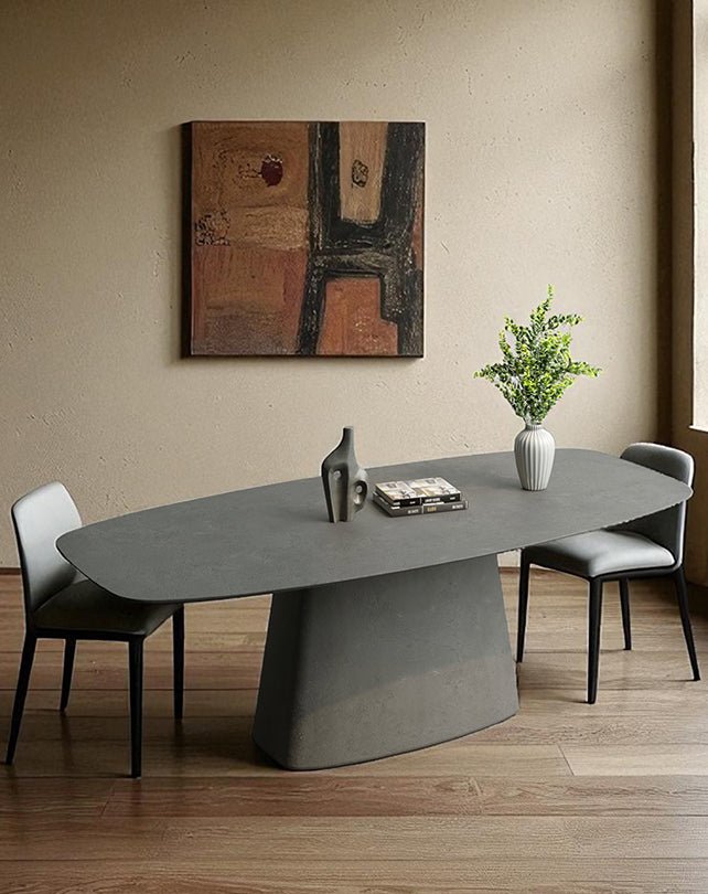 Table de salle à manger ovale Milano Dane