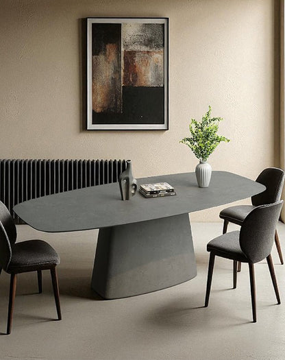 Table de salle à manger ovale Milano Dane