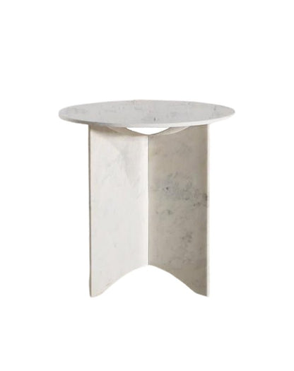 Table d'appoint en marbre Nixon