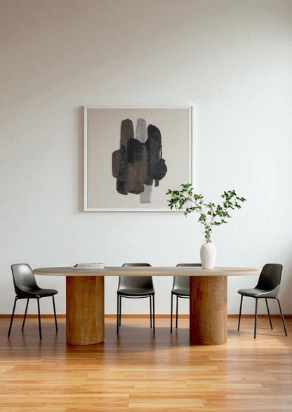 Table à manger ovale de Padoue