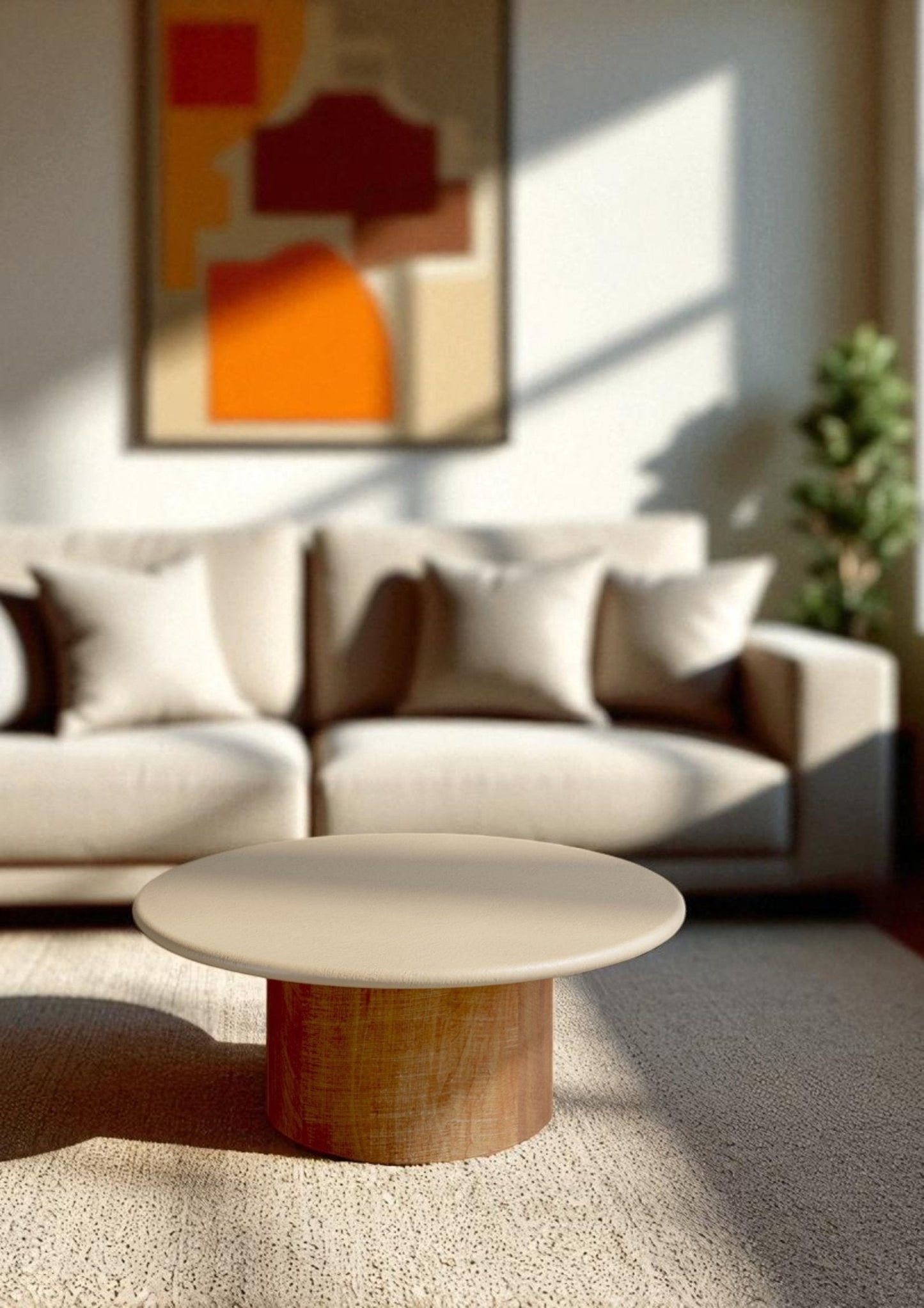 Table basse ronde Padoue