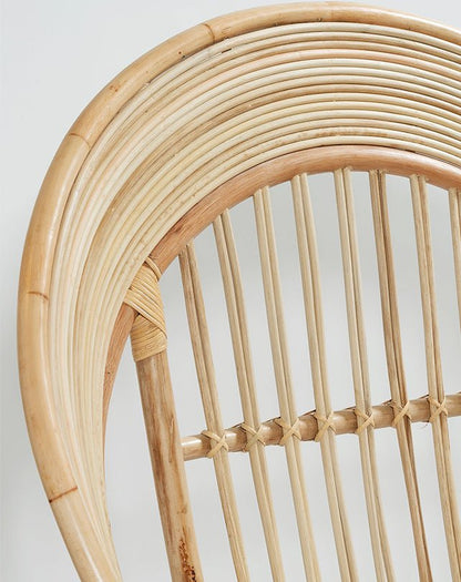 Chaise en rotin Raffles