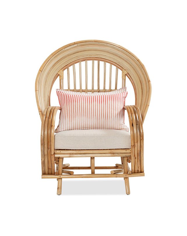 Chaise en rotin Raffles