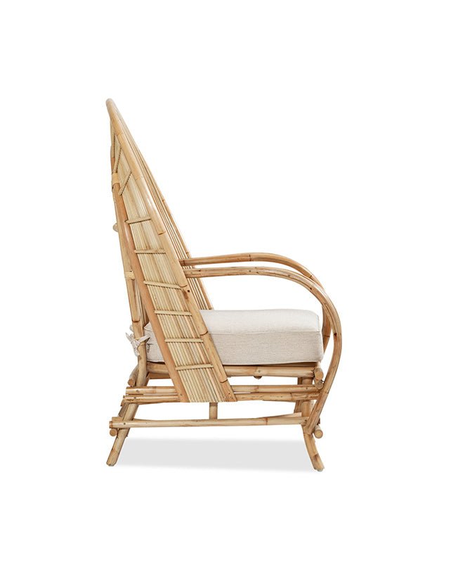 Chaise en rotin Raffles