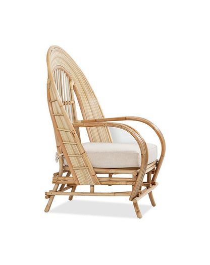 Chaise en rotin Raffles