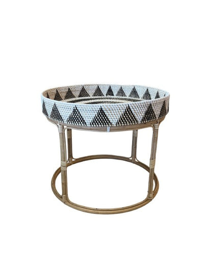 Table d'appoint en rotin