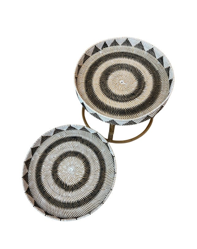 Table d'appoint en rotin