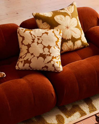 Canapé Solene 3 places - Terre cuite