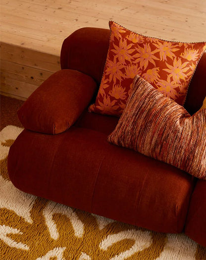 Canapé Solene 3 places - Terre cuite