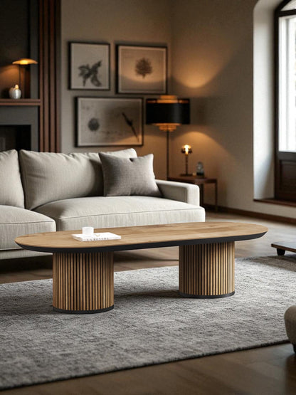 Table basse ovale Toscane